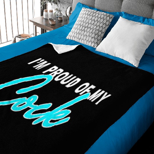 I m proud of my cock Baby Blankets