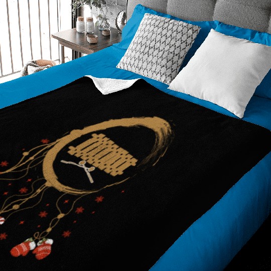 musical instrument dreamcatcher Christmas Xylophon Baby Blankets