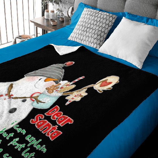 Dear Santa I can explain Baby Blankets