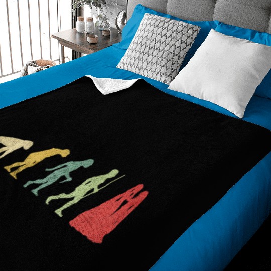 Lesbian Couple Romantic Wedding Wife Evolution Baby Blankets