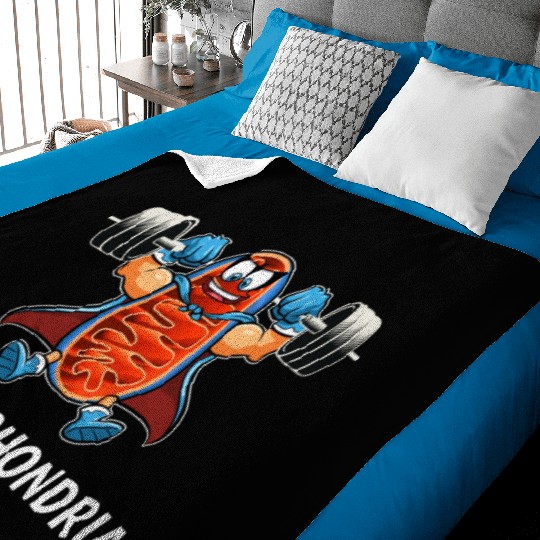 Mightychondria Cellular Biology Science Teacher Baby Blankets