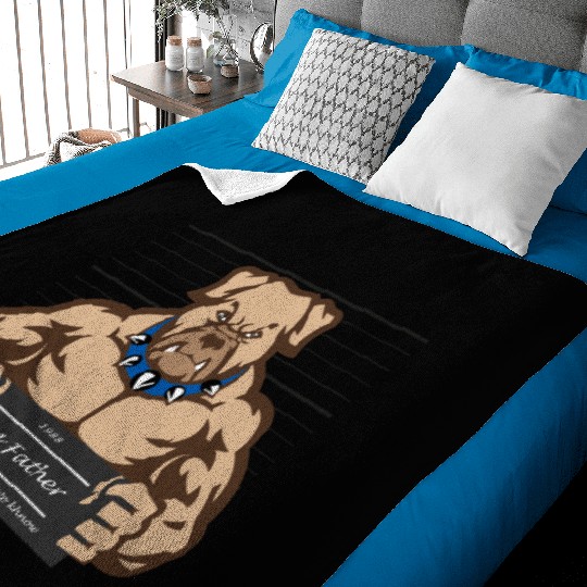 "Funny Dog Baby Blankets Perfect Gift for Dog Lovers"