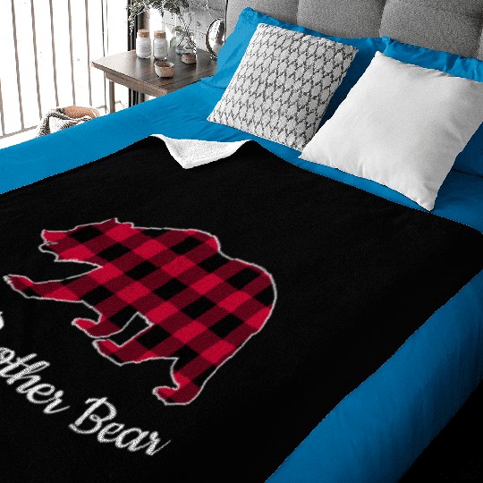 Big Brother Bear Baby Blankets