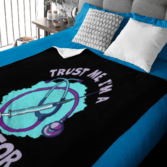 Trust Me I'm A Doctor Medicine and health Baby Blankets