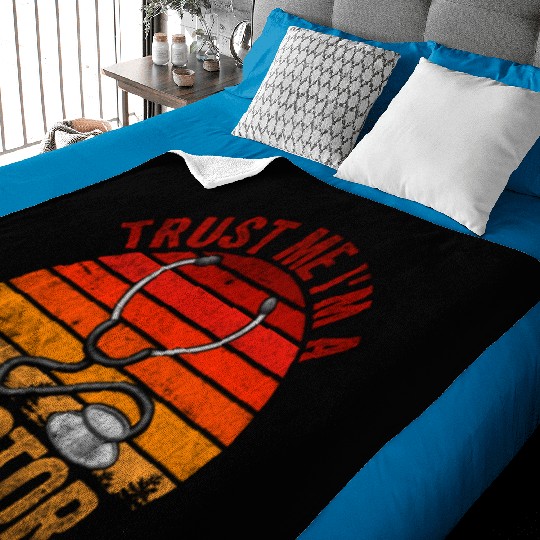 Trust Me I'm A Doctor Medicine and health Baby Blankets