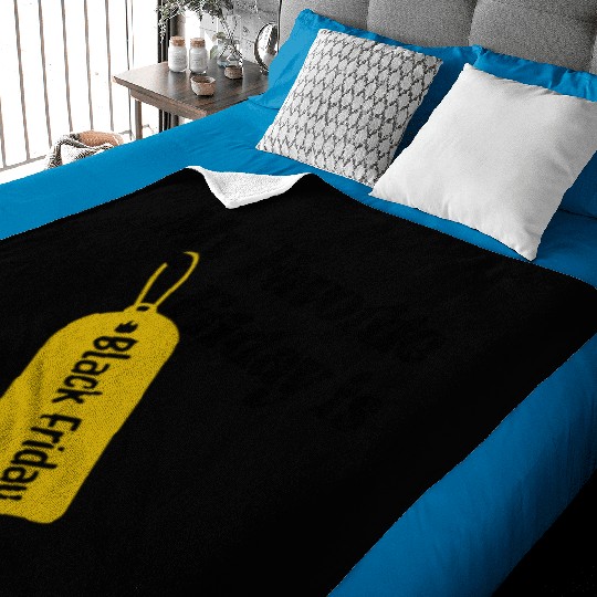 My Favorite Friday is Black Friday Baby Blankets