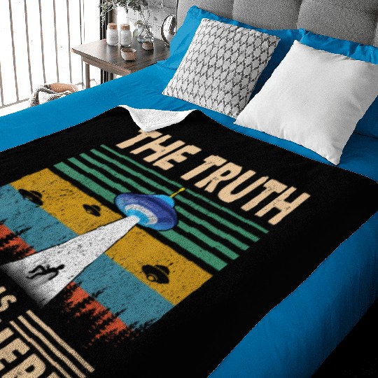 The Truth Is Out There Storm Raid Area 51 Alien Baby Blankets