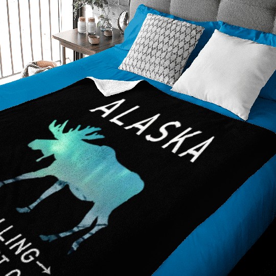 Alaska Gift USA Natur Bär Denali Grizzly Wald Baby Blankets