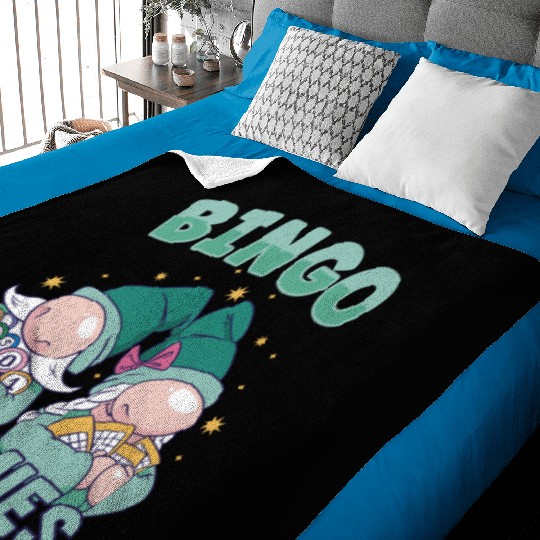 Bingo Card Game Grandma Bingo Player Bingo Cards Baby Blankets