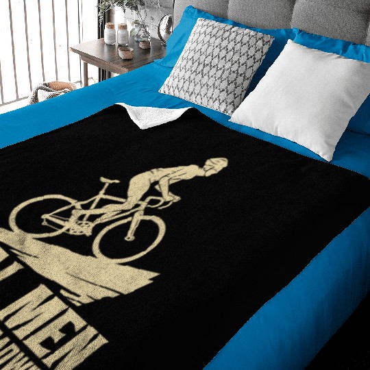 Real Men Love Getting Headwind Cycling Biking Baby Blankets