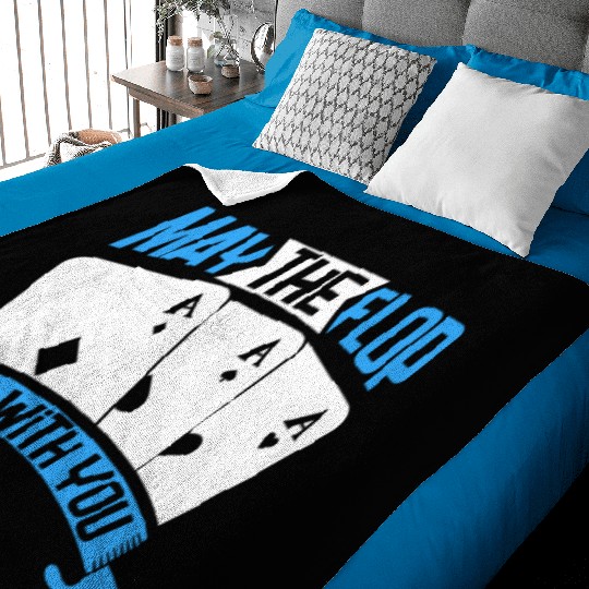 Poker Casino Poker Player Gambling Roulette Baby Blankets