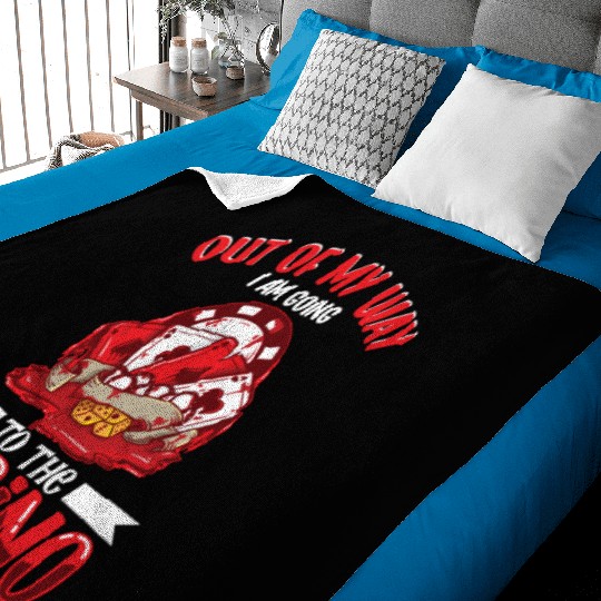 Poker Casino Poker Player Gambling Roulette Baby Blankets