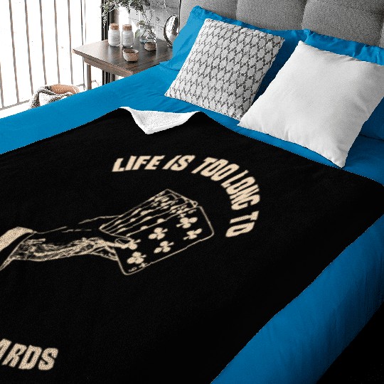 Poker Casino Poker Player Gambling Roulette Baby Blankets