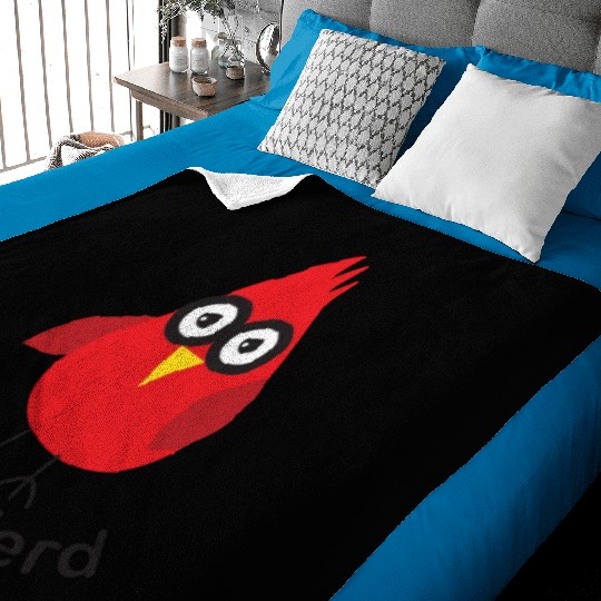 Bird Nerd Baby Blankets