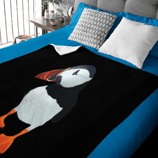 Puffin Baby Blankets, Puffin, Puffin Lover,