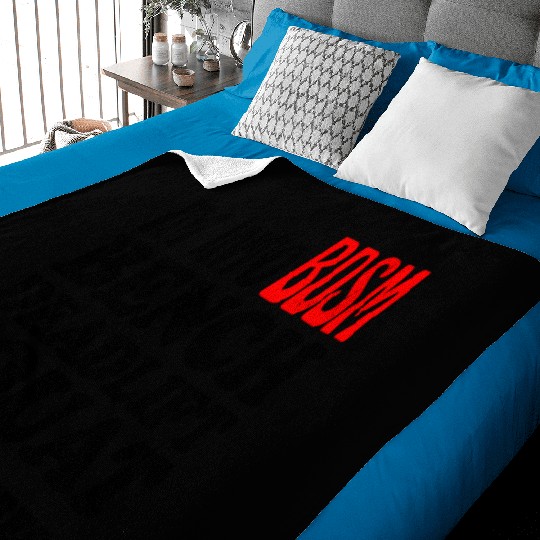 Im Into BDSM Bench Squat Deadlift Military Press13 Baby Blankets