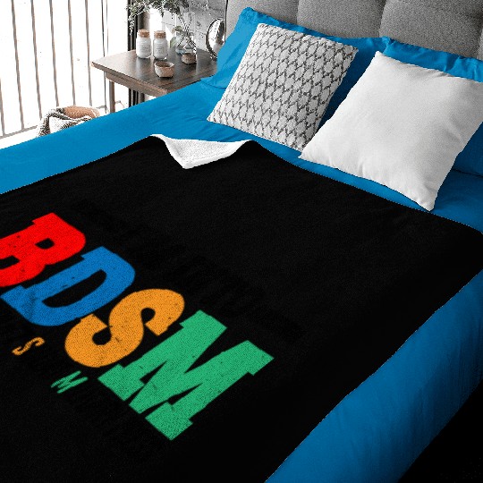 Im Into BDSM Bench Squat Deadlift Military Press16 Baby Blankets