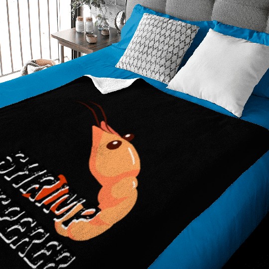 Shrimp Whisperer - Funny Shrimps Lover Baby Blankets