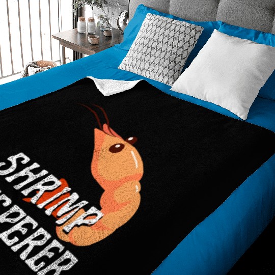 Shrimp Whisperer - Funny Shrimps Lover Baby Blankets