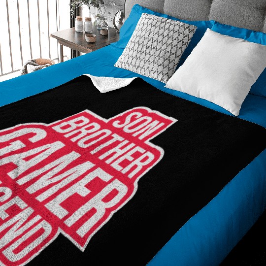 son brother gamer legend Baby Blankets