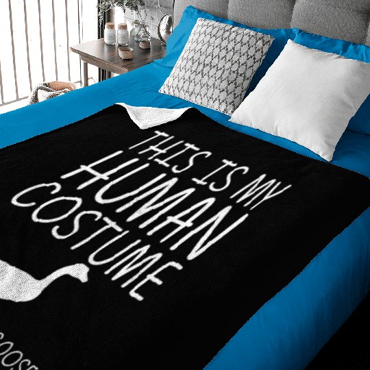 Goose Easy Halloween Human Costume Waterfowl Anima Baby Blankets