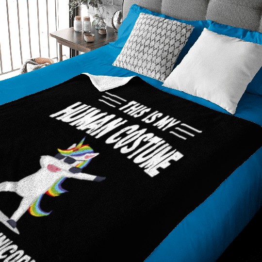 Amazon.com: This Is My Human Costume I'm Really A Baby Blankets