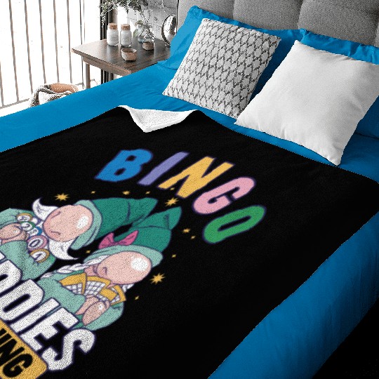 Bingo Card Game Grandma Bingo Player Bingo Cards Baby Blankets