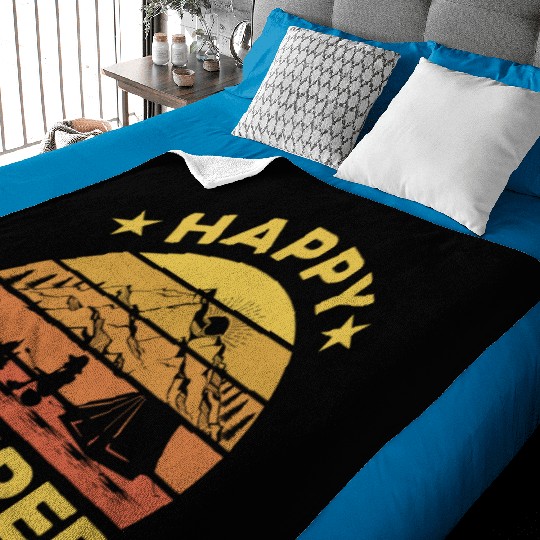 Happy Camper Baby Blankets