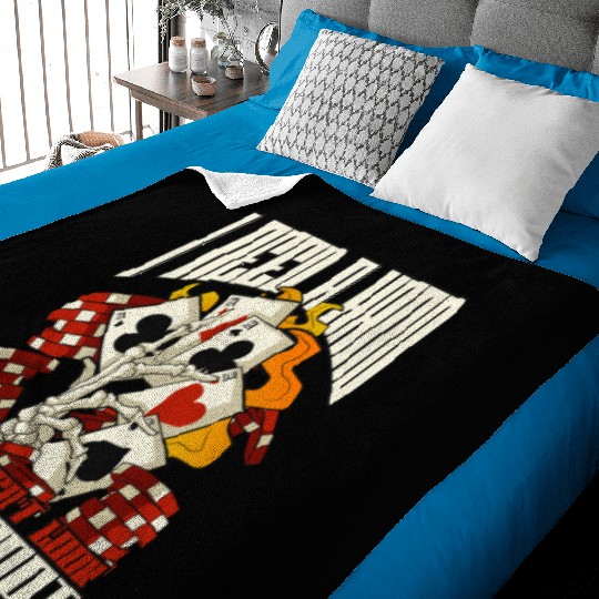 Poker Casino Poker Player Gambling Roulette Gift Baby Blankets