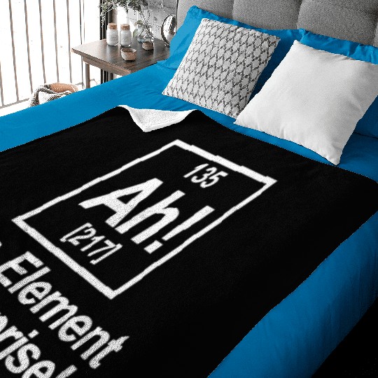 Ah Element Of Surprise Baby Blankets