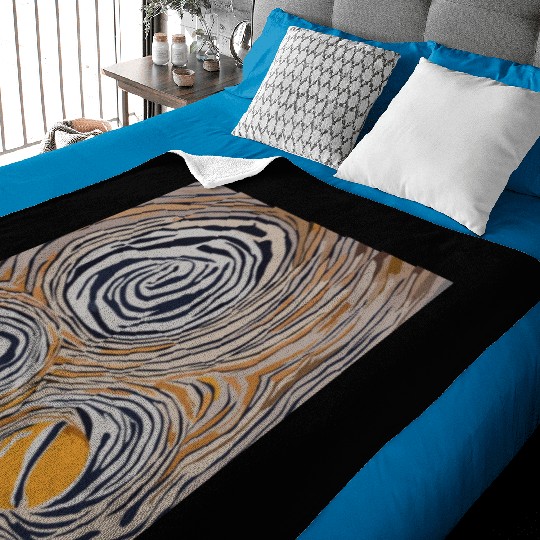 tiger skin Baby Blankets