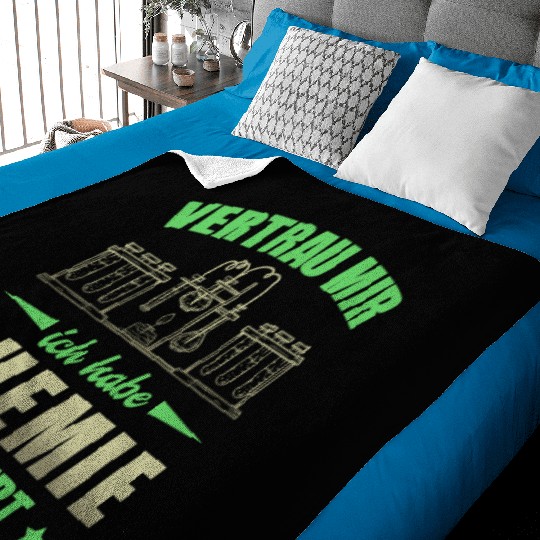 Chemistry Chemikant Chemical Laboratory Assistant Baby Blankets