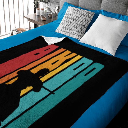 Vintage Aikido Japan Taekwondo Karate Martial Arts Baby Blankets