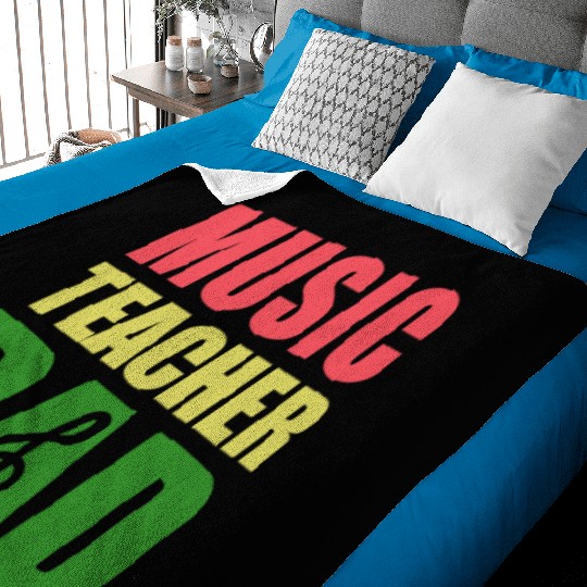 Music Teacher Baby Blankets