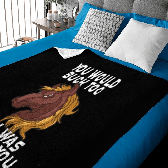 Cowboy Barn Bull Rider Rodeo Country Western Movie Baby Blankets