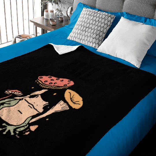 milf man i love frogs Baby Blankets