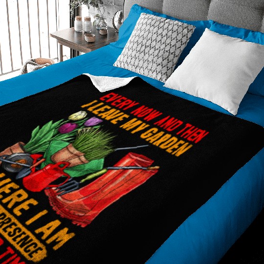 Gardening Lifestyle Plants Lover Planting Harvest Baby Blankets