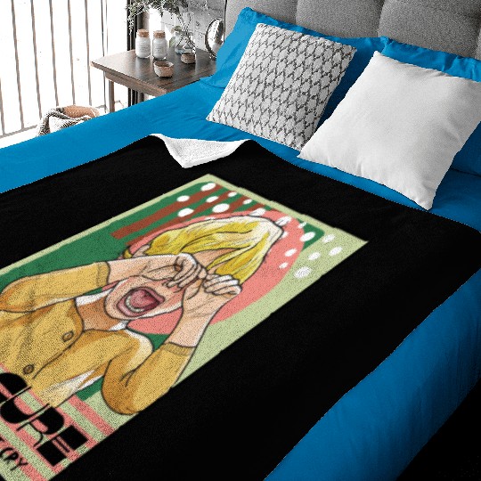 boys dont cry Baby Blankets