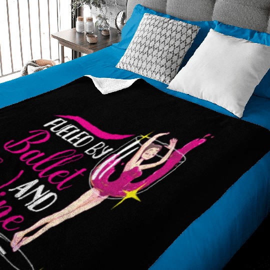 Ballet Ballerina Dance Dancer Dancing Ballet Gift Baby Blankets