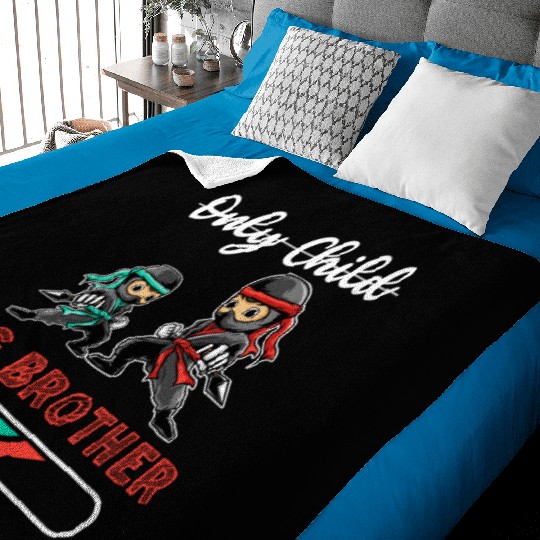 Big brother ninja Baby Blankets