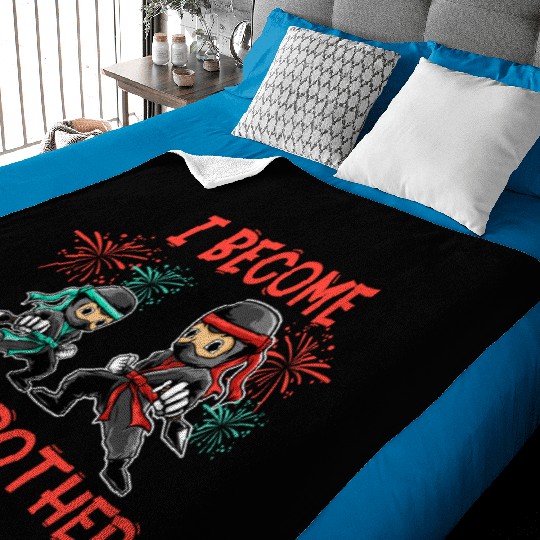 Big brother ninja Baby Blankets