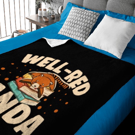 Well-Red Panda Zookeeper Zoogoer Wildlife Bookworm Baby Blankets
