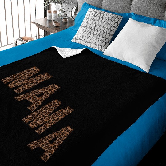 Mama Mommy Mom Bruh Baby Blankets