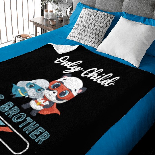 Big brother super hero panda elephant 2023 Baby Blankets