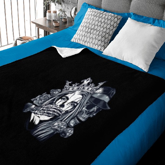 i like murder shows comfy clothes and maybe 3 peop Baby Blankets