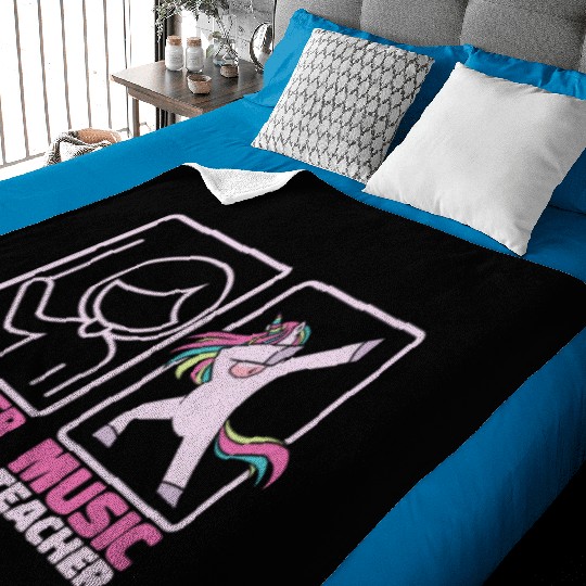 Music Teacher Retired Music Teacher Baby Blankets