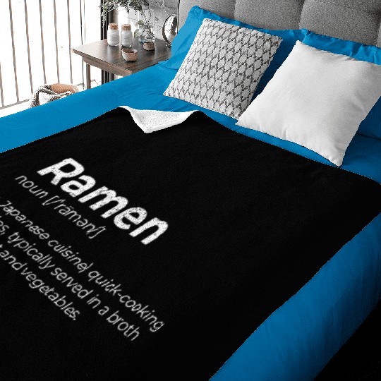 Ramen Japanese Cuisine Tonkotsu Premium Baby Blankets