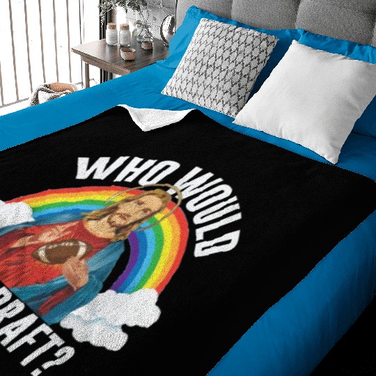 Fantasy Football Rugby Goalie Sports Goalkeeper Baby Blankets