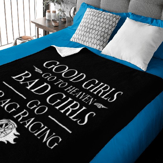 Drag Racing Race Car Girl Good Baby Blankets