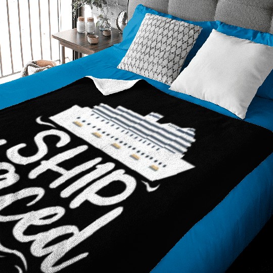 Ship Faced, Cruise Ship Baby Blankets